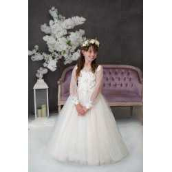 Handmade Ivory First Holy Communion Dress Style GITA MCH