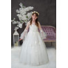 Handmade Ivory First Holy Communion Dress Style ASHLEE MCH