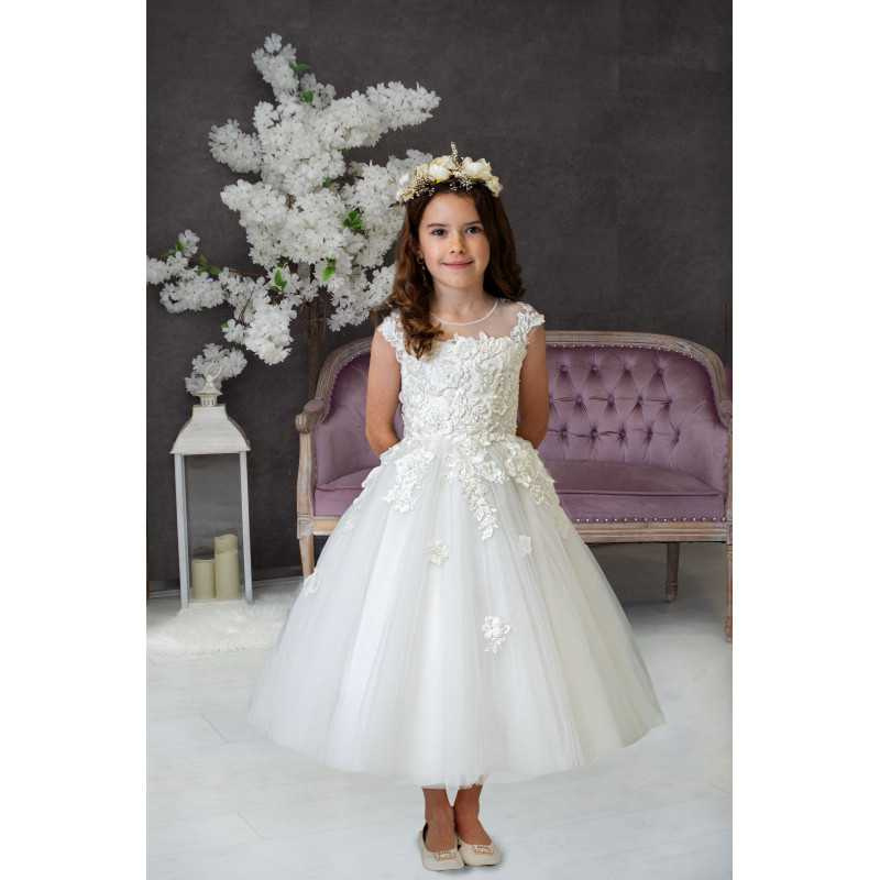 Handmade Ivory First Holy Communion Dress Style HATTIE MCH