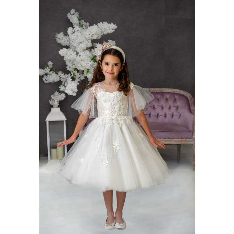 Handmade Ivory First Holy Communion Dress Style HELGA MCH