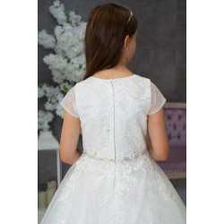 Sweetie Pie First Holy Communion White Dress Style SR718