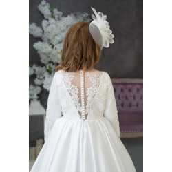 Handmade White First Holy Communion Dress Style LOLA MCH