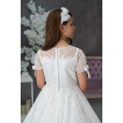 Sweetie Pie First Holy Communion White Dress Style SR718