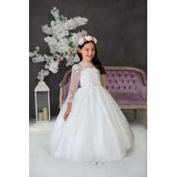 Sweetie Pie White First Holy Communion Dress Style RB629