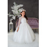 Sweetie Pie White First Holy Communion Dress Style RB629