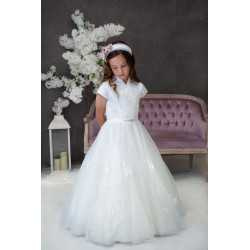 Sweetie Pie First Holy Communion Ivory Dress Style 4098