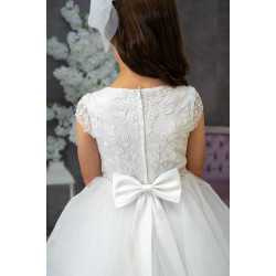 Sweetie Pie First Holy Communion White Dress Style SR718