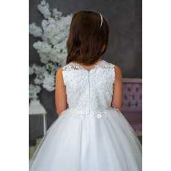 Handmade White First Holy Communion Dress Style MARIAH MCH