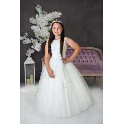 Handmade Ivory First Holy Communion Dress Style ALICIA MCH