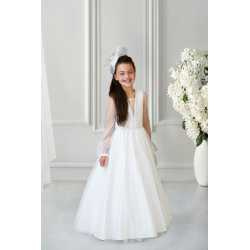 Handmade White First Holy Communion Dress Style HIMEKO MCH