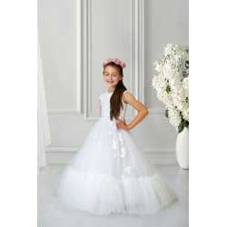 Handmade White First Holy Communion Dress Style GWEN MCH