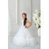 Handmade White First Holy Communion Dress Style GWEN MCH