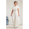 IVORY FIRST COMMUNION JUMPSUIT AMAYA STYLE 586031