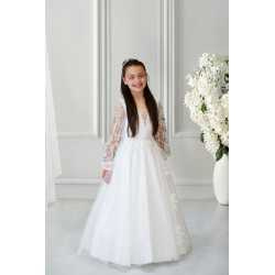 Handmade White First Holy Communion Dress Style HIROKO MCH