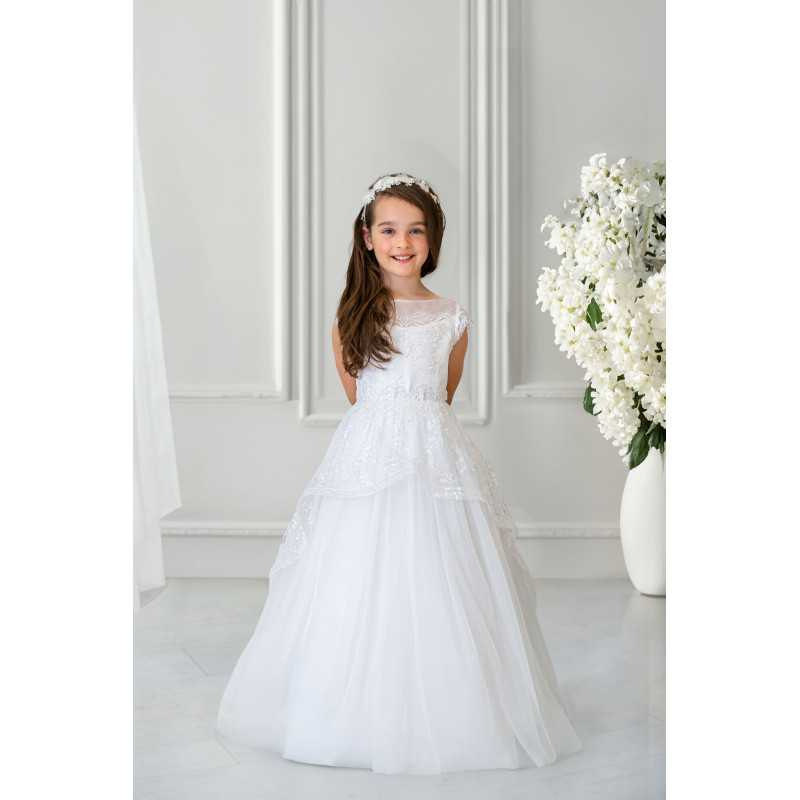 Handmade First Holy Communion Dress Style C04