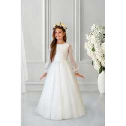 Handmade Ivory First Holy Communion Dress Style ANGELA MCH