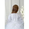 HANDMADE WHITE FIRST HOLY COMMUNION DRESS T-172