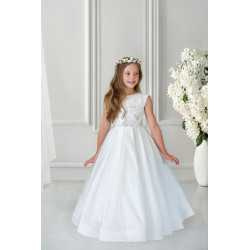 Handmade White First Holy Communion Dress Style GILLIAN MCH