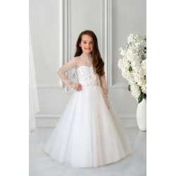 Handmade White First Holy Communion Dress Style RUBY MCH