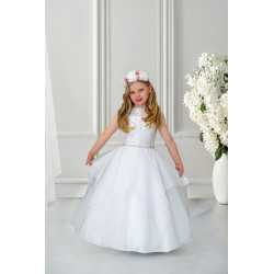 Lace Top Handmade First Holy Communion Dress Style CASANDRA