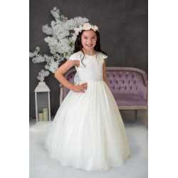 Sweetie Pie First Holy Communion Ivory Dress Style 4098