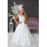 Handmade White First Holy Communion Dress Style YASMINE MCH