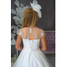 Handmade White First Holy Communion Dress Style YASMINE MCH