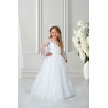 Handmade White First Holy Communion Dress Style NINA MCH