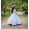 White First Holy Communion Dress Style IS24662