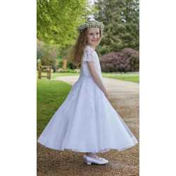 White First Holy Communion Dress Style IS24688