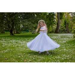 Isabella White First Holy Communion Dress Style IS24644