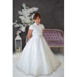 Sweetie Pie First Holy Communion White Dress Style SR718