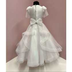 White First Holy Communion Dress Style IS24632