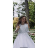 Ivory First Holy Communion Jacket Style Ko24131