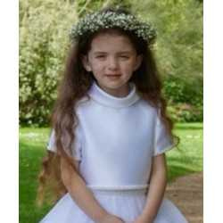 White First Holy Communion Bolero Style Ko24145