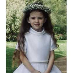 Ivory First Holy Communion Bolero Style Ko24145