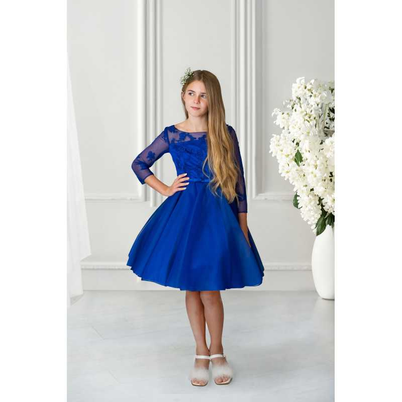 Peacock Confirmation Dress Style Ko20109