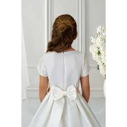 Simple Elegant Handmade First Holy Communion Dress Style JOANA SHORT