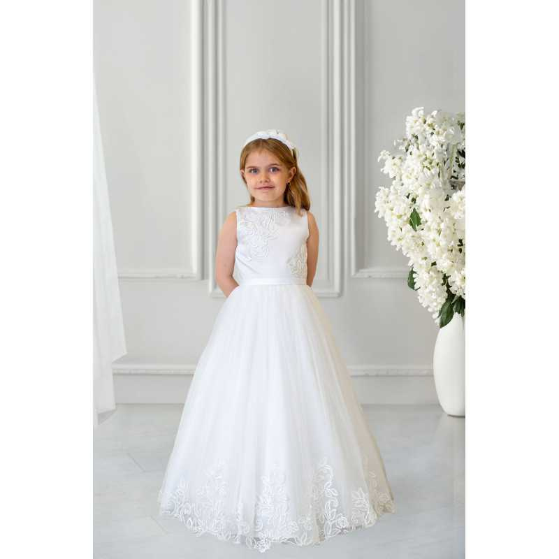  Simple Elegant Communion Dress style Rose