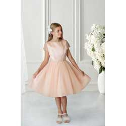 Ballet Pink Confirmation Dress Style Ko24190