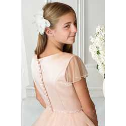 Ballet Pink Confirmation Dress Style Ko24190