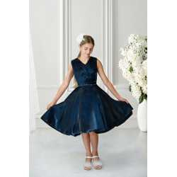 Navy Confirmation Dress Style Ko24192