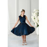 Navy Confirmation Dress Style Ko24192