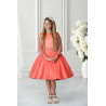 Salmon Confirmation Dress Style Ko24188