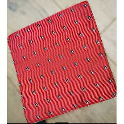 ONE VARONES BOYS RED FIRST HOLY COMMUNION/SPECIAL OCCASION BOYS HANDKERCHIEF WITH SAILBOAT STYLE 10-08027 187