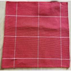 ONE VARONES CHECK RED/WHITE FIRST HOLY COMMUNION/SPECIAL OCCASION BOYS HANDKERCHIEF STYLE 10-08027J 212