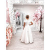 White First Holy Communion Dress Style COM030