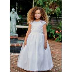 Sarah Louise White First Holy Communion Dress Style 090078