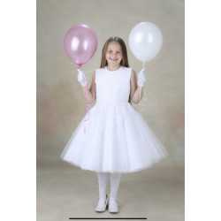 White First Holy Communion Dress Style CHAMOMILE