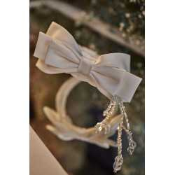 Ivory First Holy Communion Headband Style A15